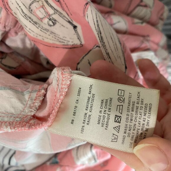 Anthropologie Maeve Tourista Sailboat Romper Size 6 - Picture 8 of 9
